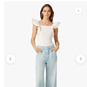 Joe's Jeans Light Blue Cropped Jeans